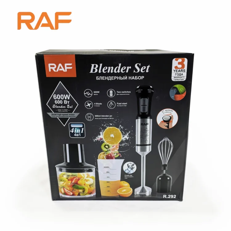 RAF 4 in 1 Hand Blender Set R.292
