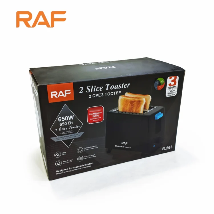 RAF Electric Toaster 2 slice R.263