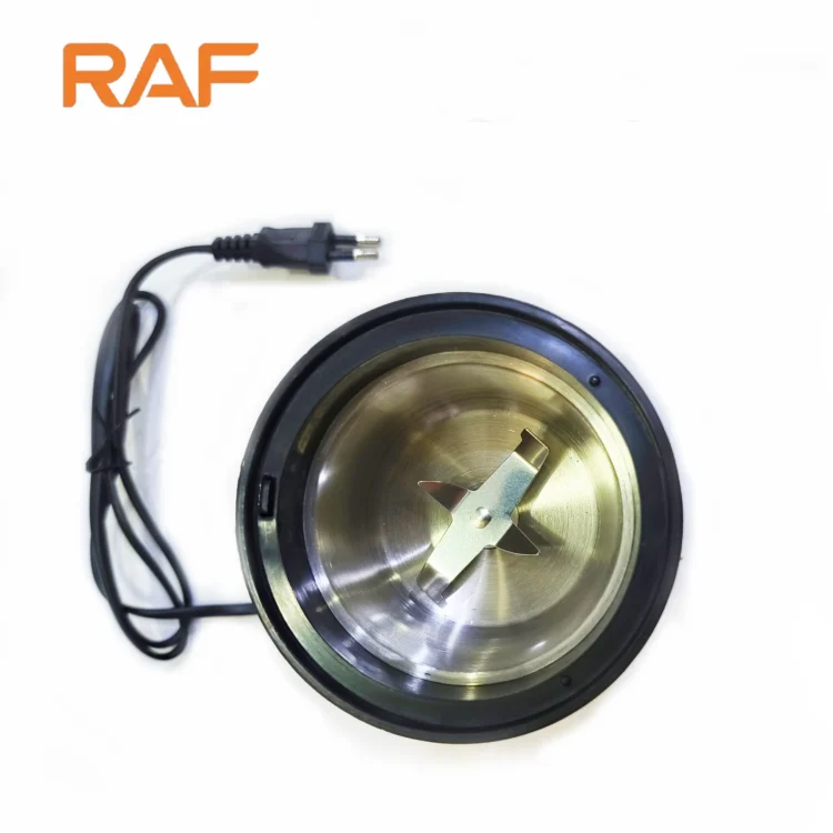 RAF Stainless Steel Spice Grinder R.7125 - 4 Leaf Blade