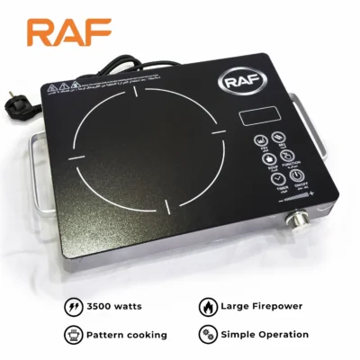 Multifunction Infrared Cooker R.8003 - LED Display & Micro Crystal Plate 3500W