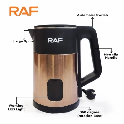 Stainless Steel Electric Kettle R.705 – Features