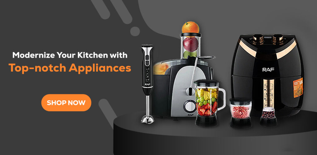 Modernize Your Kitchen with RAF Appliances Mobile Banner