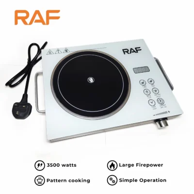 RAF Infrared Ceramic Cooker R.8032 - Multifunctional with Micro Crystal Plate - 3500W
