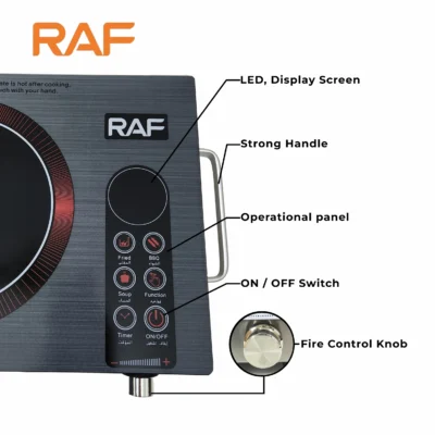 RAF Infrared Cooker R.8030 - Features explained